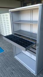 Gereedschapladen metalen roldeurkast , garagekast, Ophalen of Verzenden, Zo goed als nieuw, 25 tot 50 cm, 150 tot 200 cm
