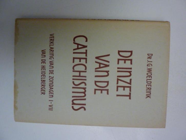 J.G.Woelderink - De inzet van de catechismus, Boeken, Godsdienst en Theologie, Gelezen, Verzenden