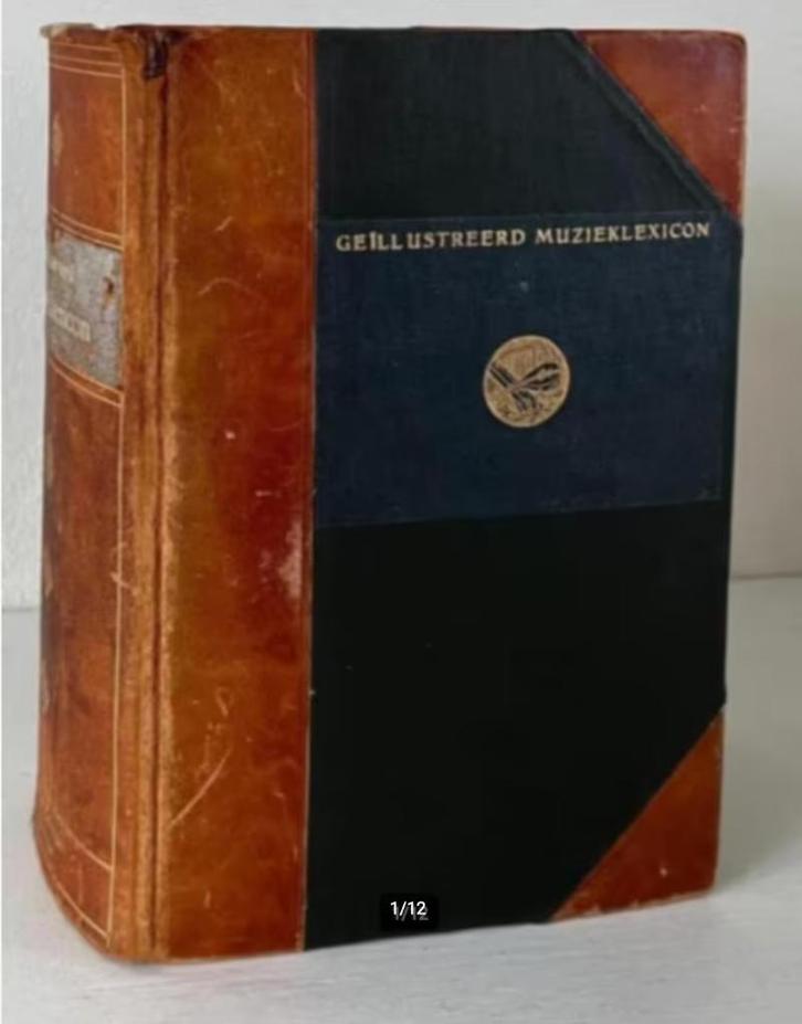 Geïllustreerd muzieklexicon - Keller en Kruseman (1932), Boeken, Muziek, Gelezen, Algemeen, Ophalen of Verzenden