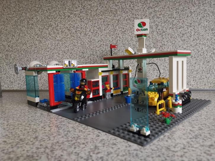 Lego City – 7993 Benzinestation, Kinderen en Baby's, Speelgoed | Duplo en Lego, Zo goed als nieuw, Lego, Complete set, Ophalen of Verzenden
