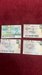 4 Ajax tickets Eredivisie, Ophalen of Verzenden, Ajax, Poster, Plaatje of Sticker