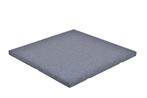 Grijze Rubber Tuin / Terras / Balkon Tegels 50 x 50 x 2.5cm, Rubber, Nieuw, Ophalen of Verzenden, 10 m² of meer