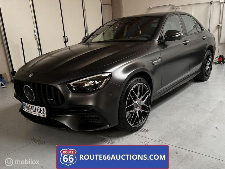 Mercedes-Benz E63S AMG Final Edition | 2023 | Route 66 Aucti, Auto's, Mercedes-Benz, Bedrijf, Te koop, E-Klasse, Benzine, Overige carrosserieën