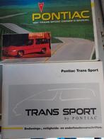 Pontiac Transport handleiding / instructieboek, Auto diversen, Ophalen of Verzenden