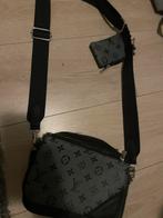 Louis vuiton 3 messenger bag, Ophalen, Zo goed als nieuw, Zwart