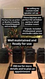 4x Skytech Active Speaker's Soundsystem, Overige merken, Ophalen of Verzenden, Zo goed als nieuw, Complete surroundset