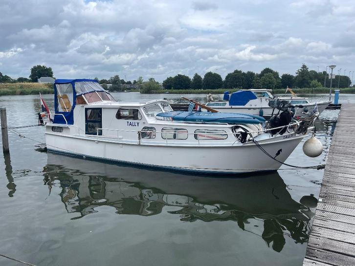 Gemoderniseerde kruiser 10.3m  motor 2007,nieuwe elektra enz, Watersport en Boten, Motorboten en Motorjachten, Gebruikt, Staal