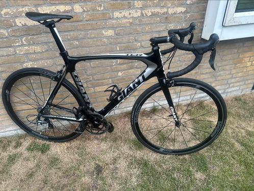 Giant advanced TCR, Fietsen en Brommers, Fietsen | Racefietsen, Zo goed als nieuw, Giant, Meer dan 20 versnellingen, Carbon, Ophalen of Verzenden