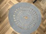 Gehaakt Kleed - van poefenzo - Babyblauw, 100 tot 150 cm, Blauw, Rond, Ophalen of Verzenden