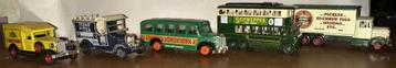 5 stuks LEDO days gone by trucks en auto's izgs  beschikbaar voor biedingen
