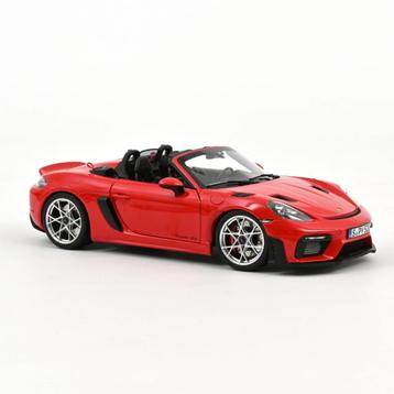 Porsche 718 Spyder RS 2023 Guards Red 1:18 beschikbaar voor biedingen