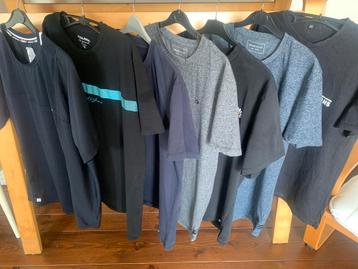 Pakketje van 7 herenshirts in de maat XL, leuke merken! beschikbaar voor biedingen
