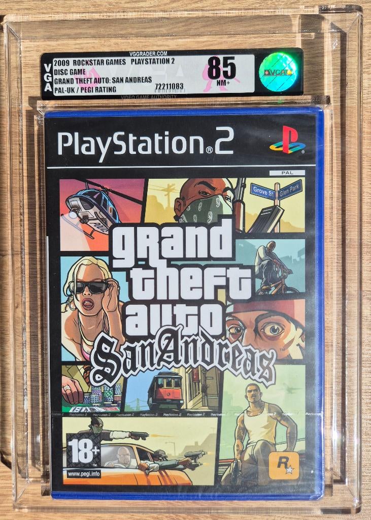 Sealed Graded Grand Theft Auto GTA PlayStation PS2 WATA VGA, Spelcomputers en Games, Games | Sony PlayStation 2, Nieuw, Avontuur en Actie