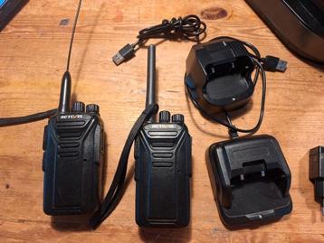 Retevis RT-27 Walkietalkie Set + Chargers beschikbaar voor biedingen