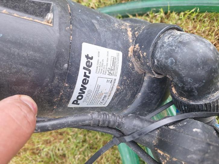 Goedwerkende PowerJet 7000 Dompelpomp, Tuin en Terras, Waterpompen, Ophalen of Verzenden