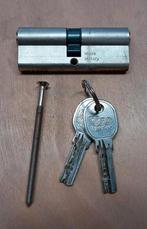 Iseo cilinder 40/40, Ophalen of Verzenden, Gebruikt, IJzer, Slot