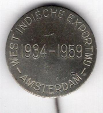 West Indische export Mij A.dam zilverkl speldje ( U_529 ) beschikbaar voor biedingen