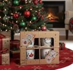 Kerstbekers Set van 4 - Nieuw!, Verzenden, Nieuw