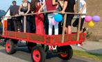 Mooie platte kar wagen, Doe-het-zelf en Verbouw, Transportwagens, Ophalen of Verzenden