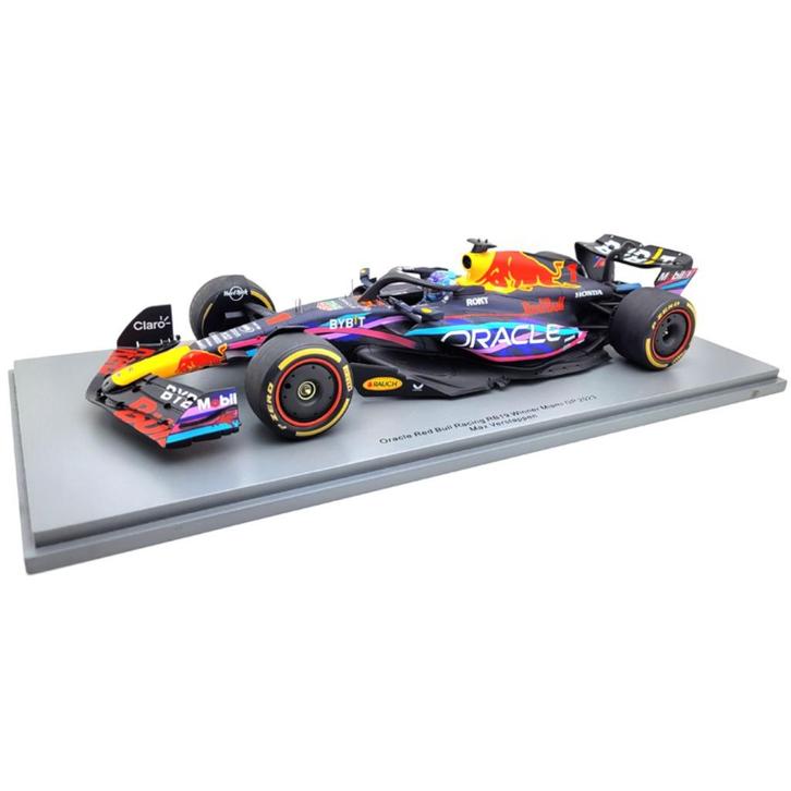 1/18 2023 Max Verstappen Red Bull RB19 Miami GP, Verzamelen, Automerken, Motoren en Formule 1, Nieuw, Formule 1, Ophalen of Verzenden