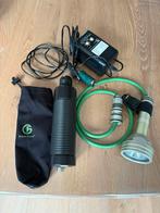 Mooie Green Force duiklamp, Watersport en Boten, Duiken, Ophalen of Verzenden, Gebruikt, Duiklamp