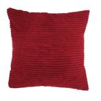 Corduroy Rib kussenhoes donkerrood | 45 x 45 cm, Dekussenkraam@gmail.com, Verzenden, De kussenkraam, Vierkant