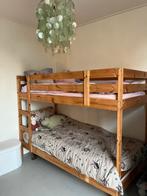 Houten stapelbed IKEA. Matras maat 70/200, Huis en Inrichting, Ophalen, 90 cm, Tweepersoons, Zo goed als nieuw