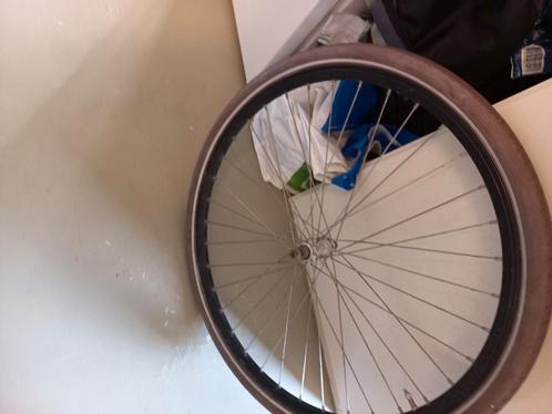 Twee fietswielen 28''., Fietsen en Brommers, Fietsonderdelen, Gebruikt, Algemeen, Ophalen