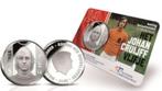 Coincard "Johan Cruijff" vijfje 2017 UNC (12,75) & BU(25,25), Ophalen of Verzenden, Overige landen, 5 euro