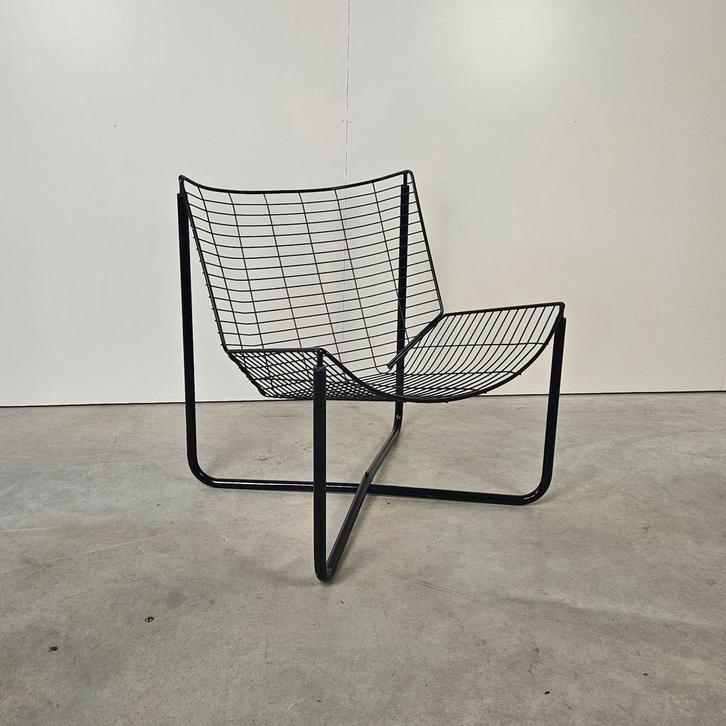 Vintage Ikea draadstoel Niels Gammelgaard, Huis en Inrichting, Stoelen, Gebruikt, Eén, Ophalen of Verzenden
