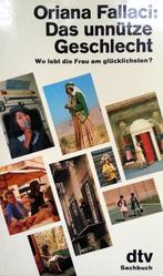 Oriana Fallaci - Das unnütze Geschlecht (DUITSTALIG), Ophalen of Verzenden, Gelezen, Fictie