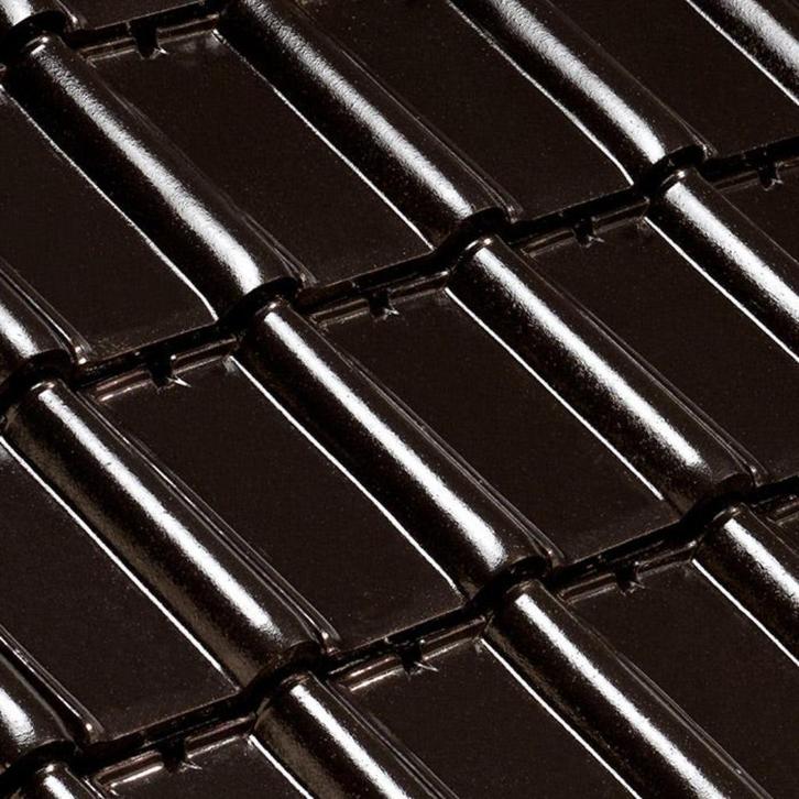 Dakpan Tuile Tenord mooie prijs, Doe-het-zelf en Verbouw, Dakpannen en Dakbedekking, Nieuw, Dakpannen, Steen of Klei, Zwart, 15 m² of meer