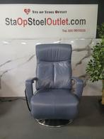 Sta op stoel Stockholm Leisteenblauw Leder