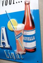 Emaille reclamebord Rivella Light, Ophalen of Verzenden