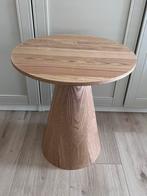 Bijzettafel Cone Kwantum, Minder dan 55 cm, Rond, Zo goed als nieuw, Hout