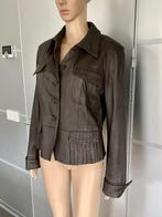 i631 Echt-lams-leren jasje maat L=42/44 blazer colbert leer