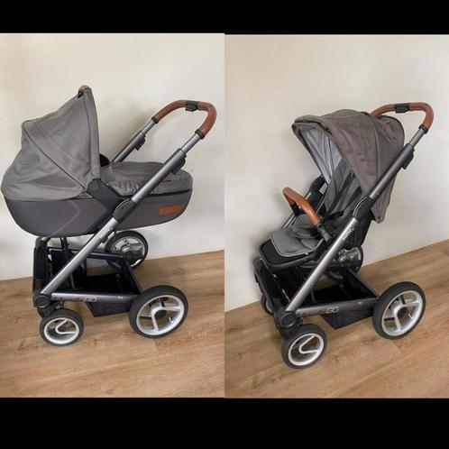 Mutsy igo urban grey, Kinderen en Baby's, Kinderwagens en Combinaties, Zo goed als nieuw, Kinderwagen, Mutsy, Luchtbanden, Verstelbare duwstang