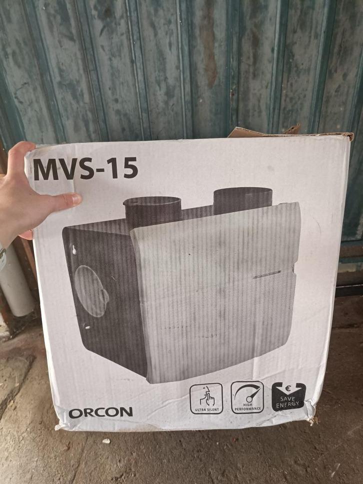 Orcon MVS-15P Huis ventilatie, Doe-het-zelf en Verbouw, Ventilatie en Afzuiging, Nieuw, Ventilator, Ophalen of Verzenden