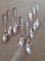 8 verzilverde lepeltjes Douwe Egberts, Ophalen of Verzenden