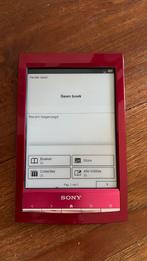 Sony PRS-T1 Ereader - Bordeaux Rood met hoes, Computers en Software, E-readers, Gebruikt, Ophalen of Verzenden, 4 GB of minder
