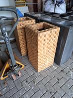 Hoge plantenbakken, Tuin en Terras, Bloembakken en Plantenbakken, Overige materialen, Gebruikt, Minder dan 60 cm, Ophalen of Verzenden