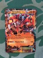 Groudon EX uit Primal Clash, Hobby en Vrije tijd, Verzamelkaartspellen | Pokémon, Ophalen of Verzenden, Zo goed als nieuw, Losse kaart