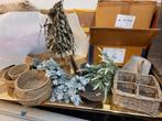 Krat vol diverse woonaccessoires twv €165, Ophalen of Verzenden, Zo goed als nieuw