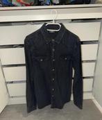 Overhemd spijker zwart maat s, Ophalen of Verzenden, Nieuw