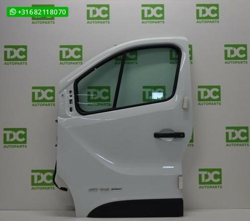 Renault Trafic ('14-'18) Voorportier links wit, Auto-onderdelen, Carrosserie en Plaatwerk, Deur, Renault, Voor, Links, Gebruikt