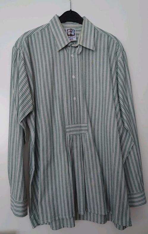 Trachten Heren hemd mt 42 Mrk Schmied und Kochel, Kleding | Heren, Overhemden, Gedragen, Halswijdte 41/42 (L), Groen, Verzenden