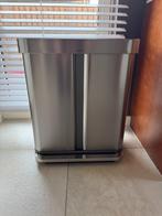 Simplehuman Cw2025, Ophalen, Gebruikt, Met pedaal, 50 tot 75 cm