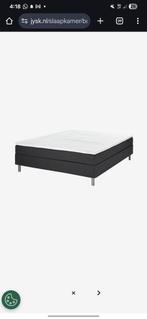 Jysk Bed + Matras - Tweepersoons, Ophalen, Gebruikt, Tweepersoons, 200 cm