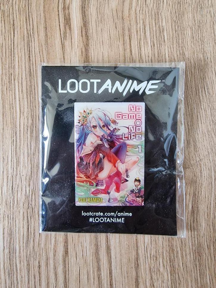 Anime No Game No Life Pin, Verzamelen, Poppetjes en Figuurtjes, Nieuw, Ophalen