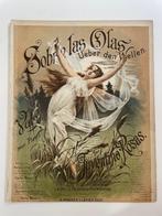 Antieke originele bladmuziek, Duitsland 1899, Sobre las Olas, Ophalen of Verzenden, Gebruikt, Piano